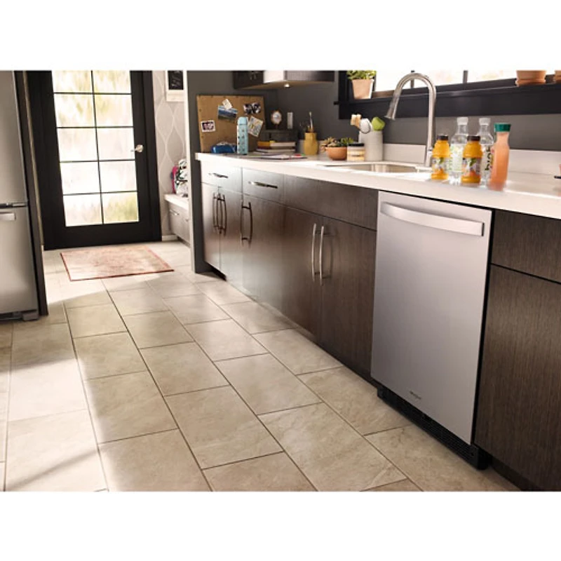 Whirlpool 5.1 Cu. Ft. Freestanding Bar Fridge (WUR50X24HZ) - Stainless Steel