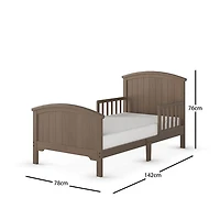 Lit traditionnel pour enfant Hampton de Forever Eclectic - Jeune enfant - Bruyère poussiéreuse