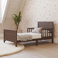 Forever Eclectic Woodland Traditional Kids Bed - Toddler - Brushed Truffle