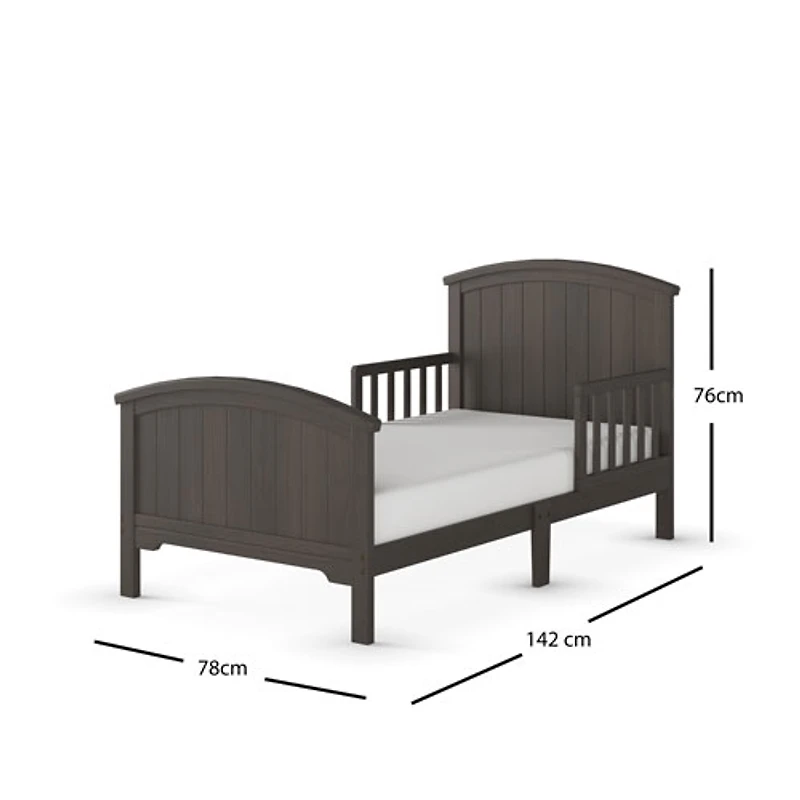 Lit traditionnel pour enfant Hampton de Forever Eclectic - Jeune enfant - Gris chic