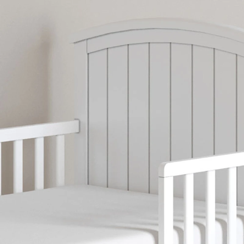Lit traditionnel pour enfant Hampton de Forever Eclectic - Jeune enfant - Blanc mat