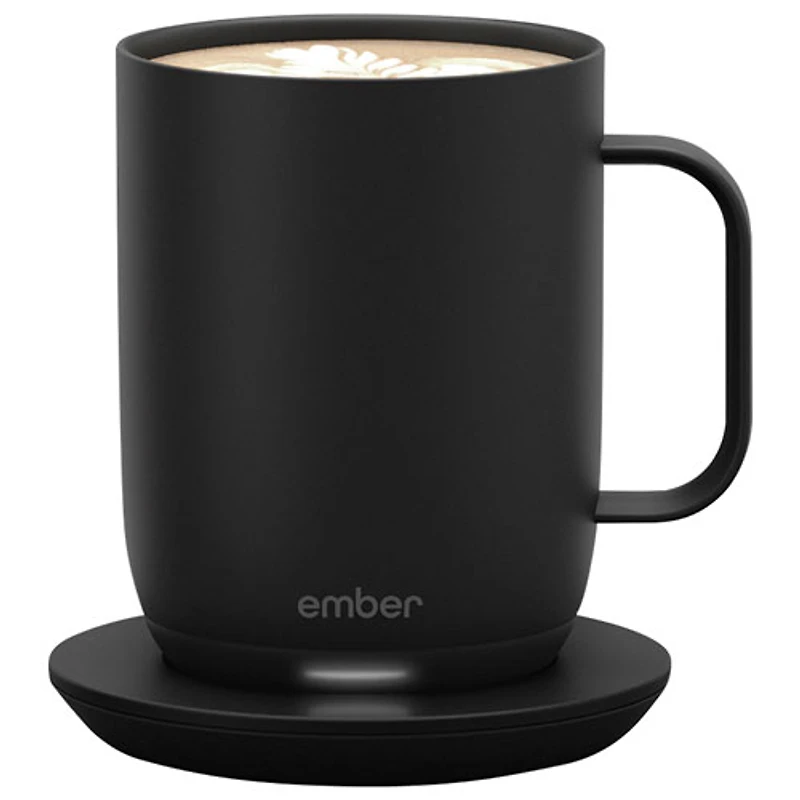 Tasse intelligente à régulation thermique de 414 ml (14 oz) Mug 2 d'Ember - Noir