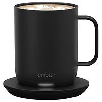Tasse intelligente à régulation thermique de 295 ml (10 oz) Mug 2 d'Ember - Noir