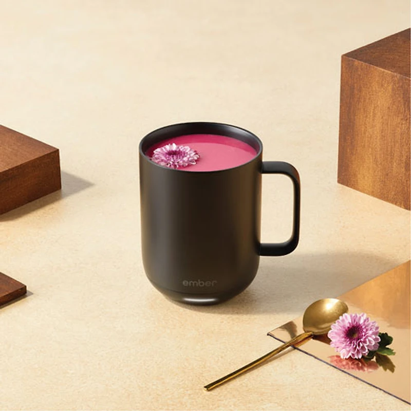 Tasse intelligente à régulation thermique de 295 ml (10 oz) Mug 2 d'Ember - Noir