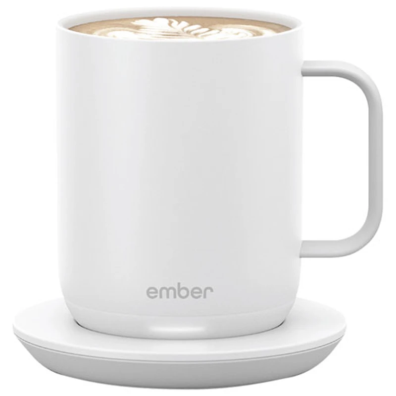 Tasse intelligente à régulation thermique de 295 ml (10 oz) Mug 2 d'Ember - Blanc