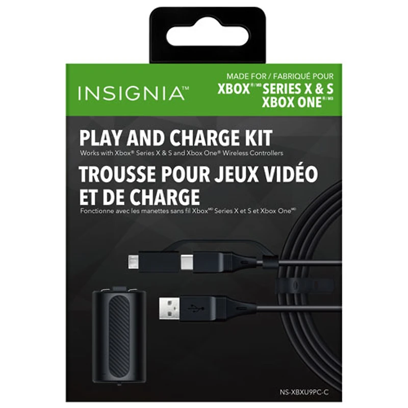 Trousse de chargement d'Insignia pour Xbox Series X|S et Xbox One