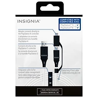 Câble de chargement d'Insignia pour PS5 et PS4
