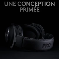 Casque de jeu sans fil avec microphone G Pro X LIGHTSPEED de Logitech - Noir