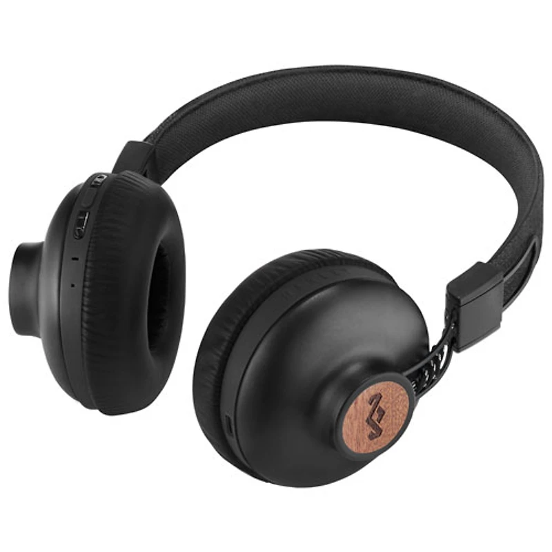 House of Marley Positive Vibration 2 On-Ear Bluetooth Headphones - Signature Black