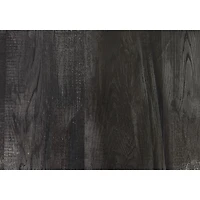Farmhouse Contemporary 4-Seat Dining Table - Black