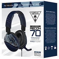 Turtle Beach Ear Force Recon 70 Over-Ear Gaming Headset - Blue Camo