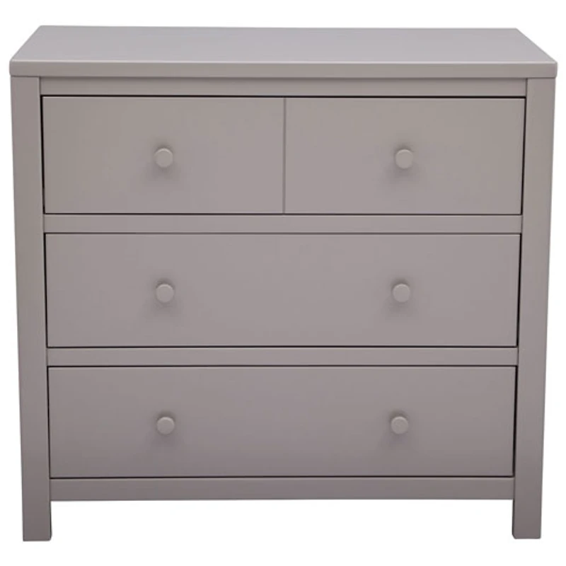 Delta Children Cambridge Modern 3-Drawer Kids Dresser - Grey
