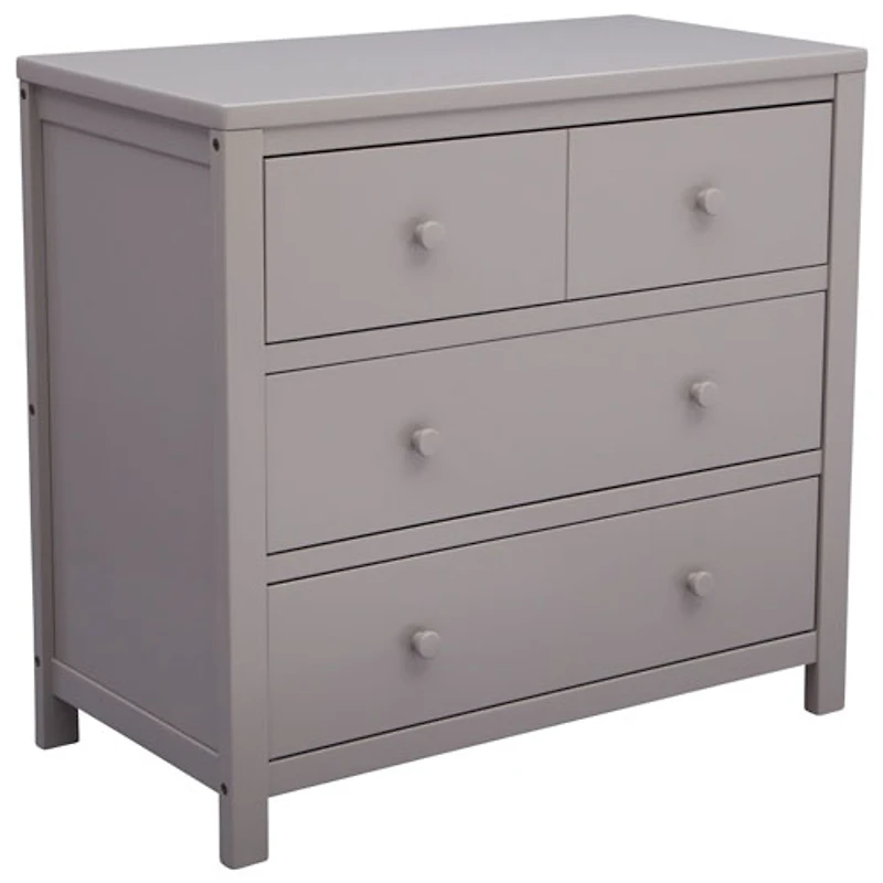 Delta Children Cambridge Modern 3-Drawer Kids Dresser - Grey