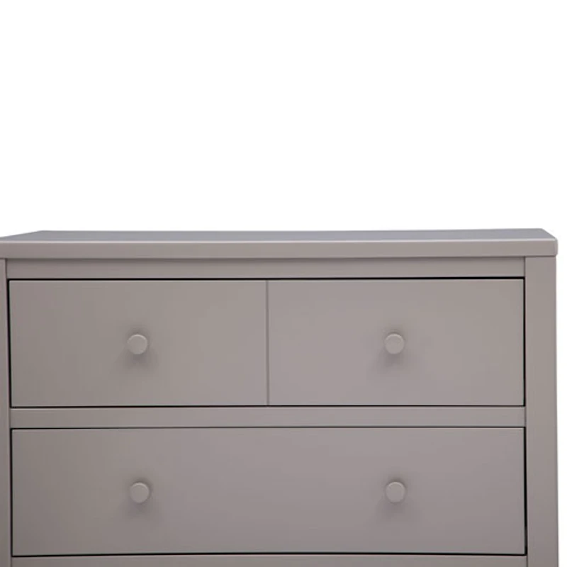 Delta Children Cambridge Modern 3-Drawer Kids Dresser - Grey