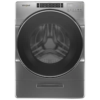 Whirlpool 5.8 Cu. Ft. Front Load Washer (WFW8620HC) - Chrome Shadow