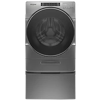 Laveuse à chargement frontal 5,8 pi³ de Whirlpool (WFW8620HC) - Ombre chromée