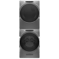 Laveuse à chargement frontal 5,8 pi³ de Whirlpool (WFW8620HC) - Ombre chromée