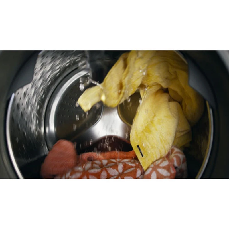 Laveuse à chargement frontal 5,8 pi³ de Whirlpool (WFW8620HC) - Ombre chromée
