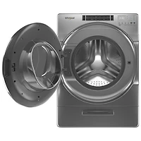 Laveuse à chargement frontal 5,8 pi³ de Whirlpool (WFW8620HC) - Ombre chromée