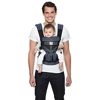 Porte-bébé en tissu maillé aéré à quatre positions Omni 360 Cool Air Mesh d'Ergobaby - Indigo