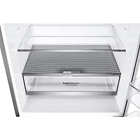 Réfrigérateur congélat. inférieur profondeur comptoir 14,7 pi³ 28 po LG (LBNC15251V)-Argenté platine