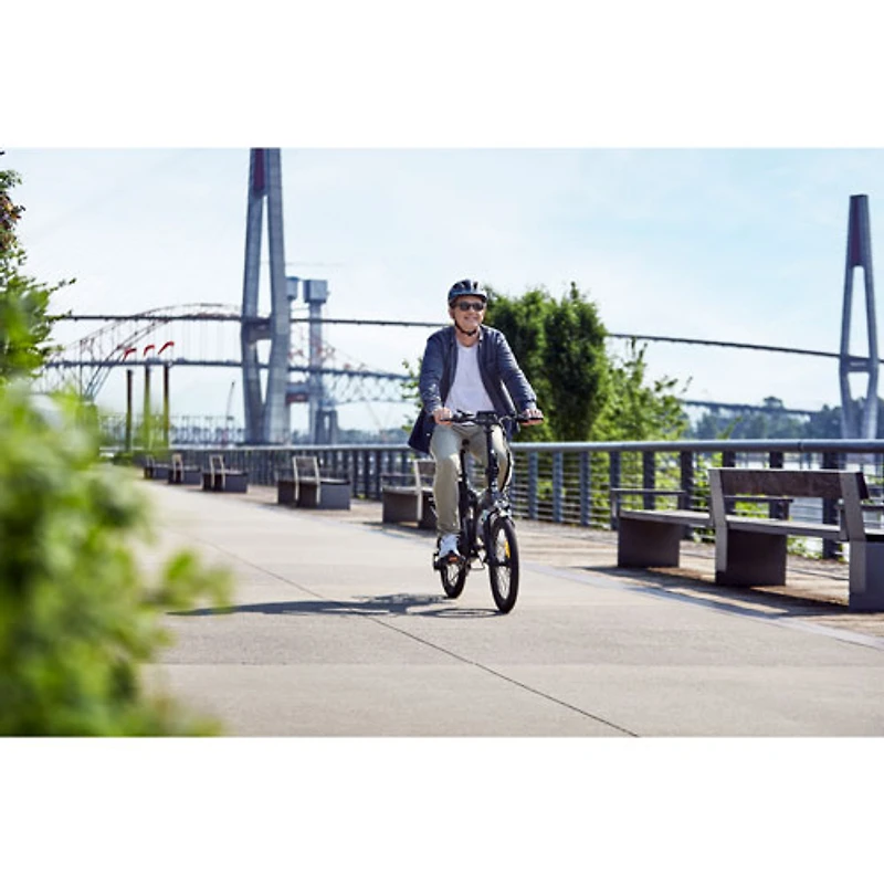 GO City Foldable Lightweight Electric City Bike (500W Motor/Up to 72km Battery Range/32km/h Top Speed) -Exclusive Retail Partner