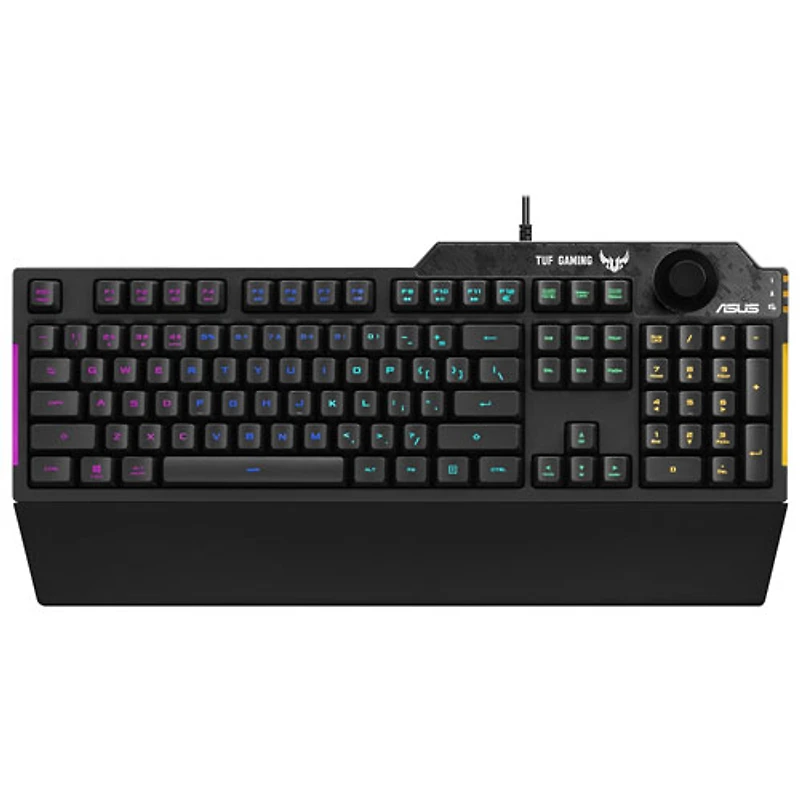 Clavier de jeu rétroéclairé TUF K1 RVB d'ASUS