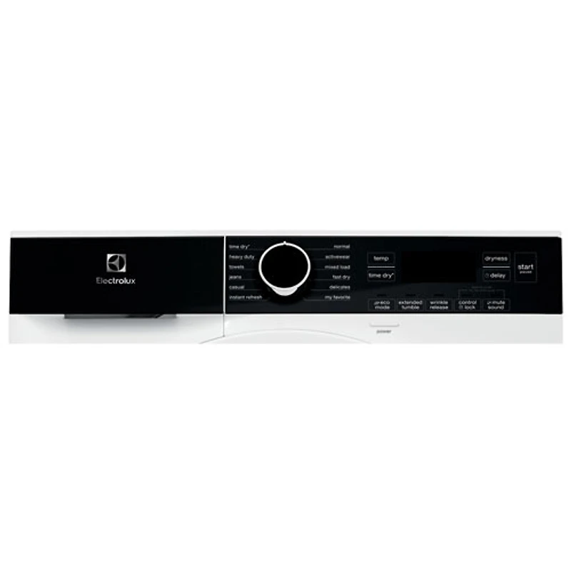 Sécheuse électrique à vapeur de 4 pi³ d'Electrolux (ELFE422CAW) - Blanc