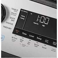 Duo laveuse-sécheuse électrique de 2,8 pi³ de GE (GFQ14ESSNWW) - Blanc
