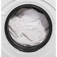 Duo laveuse-sécheuse électrique de 2,8 pi³ de GE (GFQ14ESSNWW) - Blanc