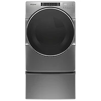 Whirlpool 7.4 Cu. Ft. Gas Steam Dryer (WGD8620HC) - Chrome Shadow
