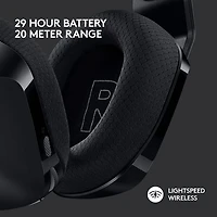 Logitech G733 LIGHTSPEED RGB Wireless Gaming Headset - Black