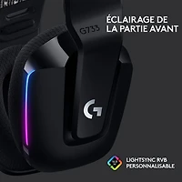 Logitech G733 LIGHTSPEED RGB Wireless Gaming Headset - Black
