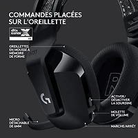 Logitech G733 LIGHTSPEED RGB Wireless Gaming Headset - Black