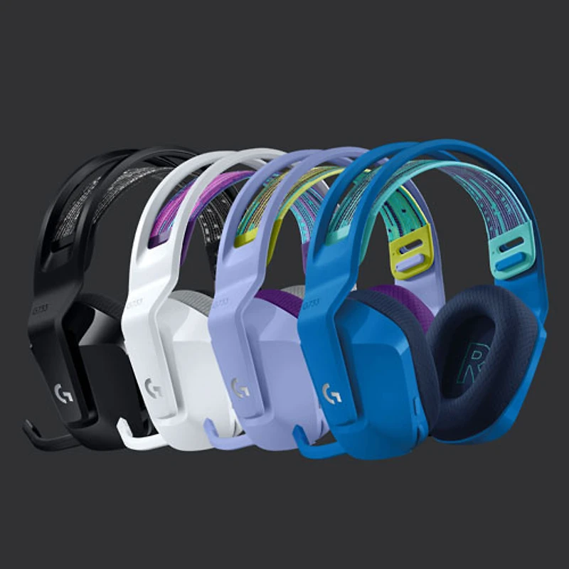 Logitech G733 LIGHTSPEED RGB Wireless Gaming Headset - White