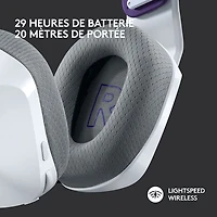 Logitech G733 LIGHTSPEED RGB Wireless Gaming Headset - White