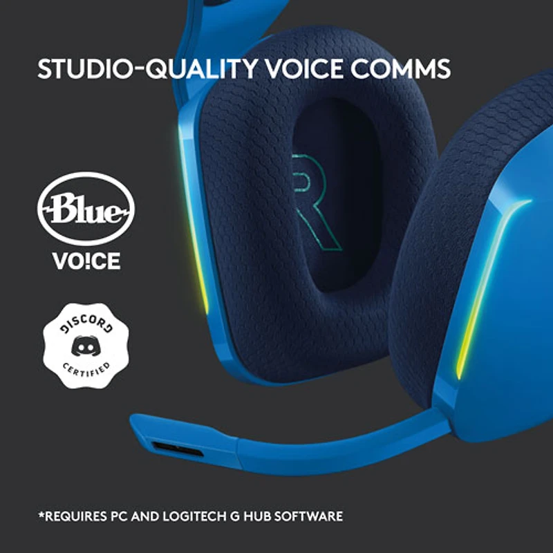 Logitech G733 LIGHTSPEED RGB Wireless Gaming Headset - Blue