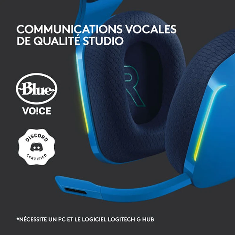 Logitech G733 LIGHTSPEED RGB Wireless Gaming Headset - Blue