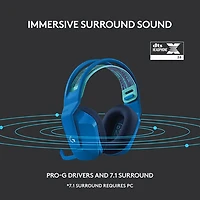 Logitech G733 LIGHTSPEED RGB Wireless Gaming Headset - Blue