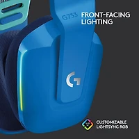 Logitech G733 LIGHTSPEED RGB Wireless Gaming Headset - Blue