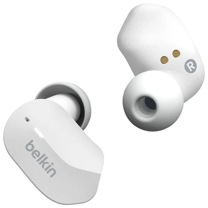 Écouteurs boutons 100 % sans fil SOUNDFORM de Belkin - Blanc
