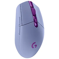 Souris de jeu optique HERO sans fil de 12 000 ppp G305 LIGHTSPEED de Logitech - Lilas