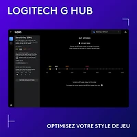 Souris de jeu optique HERO sans fil de 12 000 ppp G305 LIGHTSPEED de Logitech - Lilas