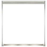 Frigidaire 79" Single Louvered Trim Kit - Stainless Steel