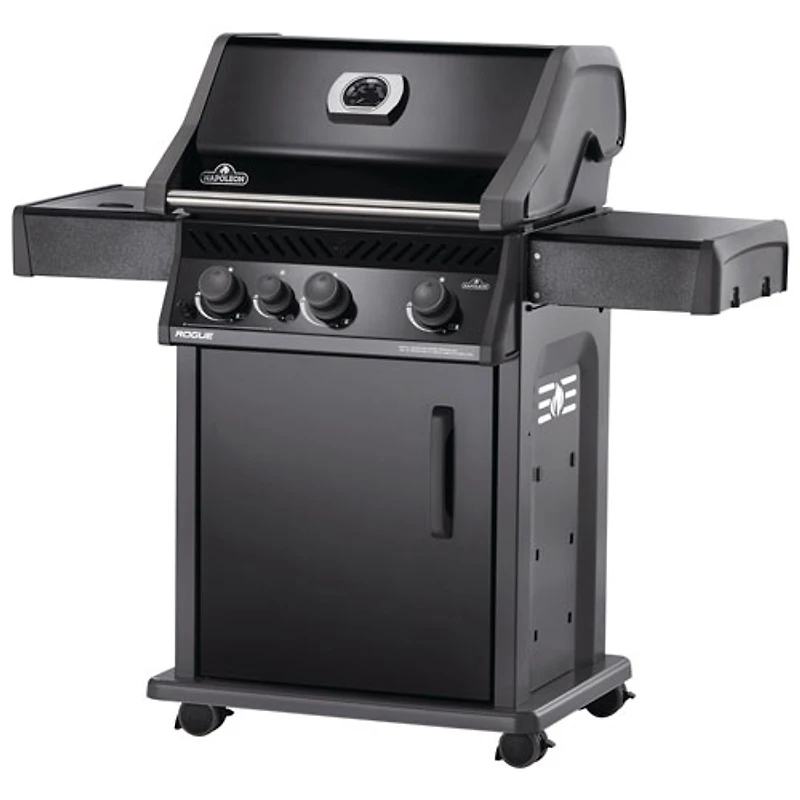 Napoleon Rogue 425 42000 BTU Propane BBQ with Side Burner & Grill Cover - Black - Only at Best Buy