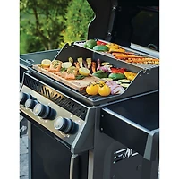Napoleon Rogue 425 42000 BTU Propane BBQ with Side Burner & Grill Cover - Black - Only at Best Buy