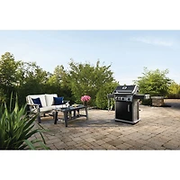 Napoleon Rogue 425 42000 BTU Propane BBQ with Side Burner & Grill Cover - Black - Only at Best Buy