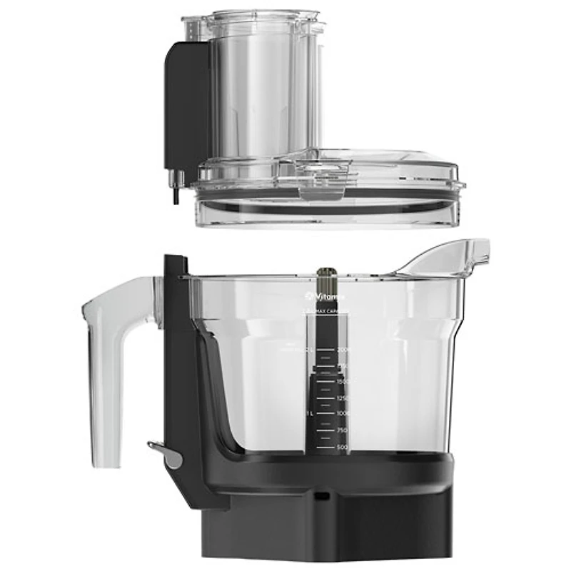 Vitamix Ascent Food Processor Attachment - 12-Cup - Black/Clear