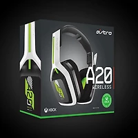 ASTRO Gaming A20 Gen 2 Wireless Gaming Headset with Microphone for Xbox Series X / Xbox One - White/Green