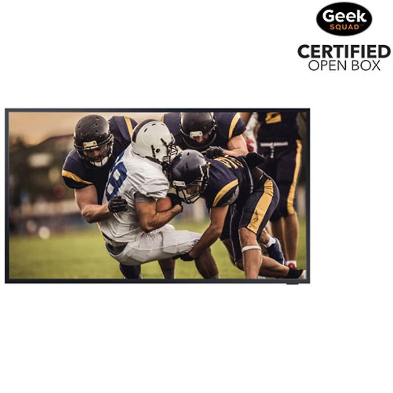 Open Box - Samsung The Terrace 65" 4K UHD HDR QLED Tizen Smart Outdoor TV (QN65LST7TAFXZC) - Titan Black